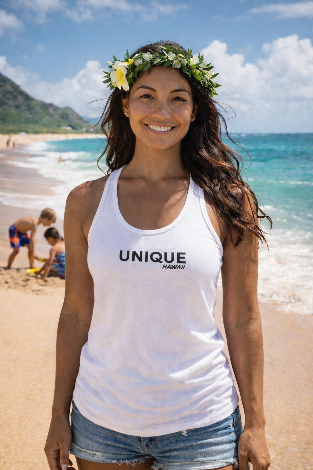 Unique Hawaii Women's 1st Gen Racerback